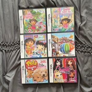 6 Nintendo DS games